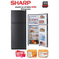 Sharp 320L Smile Refrigerator SJ-327MDS Fridge - Peti Sejuk