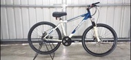 售藍白24速捷安特機械碟煞登山車自行車腳踏車二手車GIANT MERIDA!!!