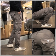 Men's Slim Fit Long Cargo Pants || Big Size Jumbo 27-38
