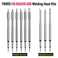 FNIRSI HS-02A/ HS-02B Solder Irons Head Welding Tips Replacement Kit B C2 I JS K KU Soldering Tips W