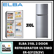 {KL &amp; Klang Valley Area Only}ELBA ULTIMO ER-G3125(SV) 310L 2 DOORS TOP MOUNT FREEZER REFRIGERATOR