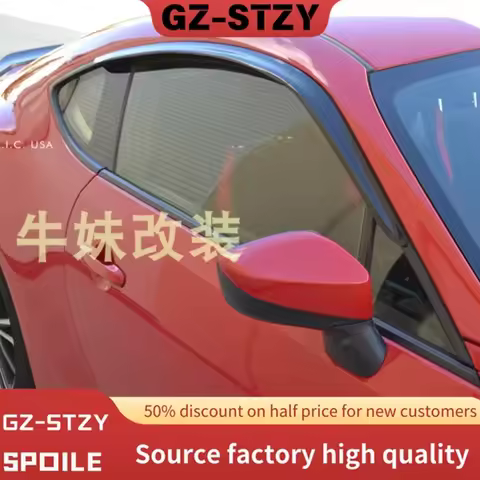 4 pieces for Toyota GT86 GR86 ZN6 BRZ rear window spoiler visor 2013-2025