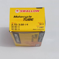 ban dalam motor matic swallow 90/90 275/300 ring 14 . ban belakang  vario beat scoopy spacy mio  dll