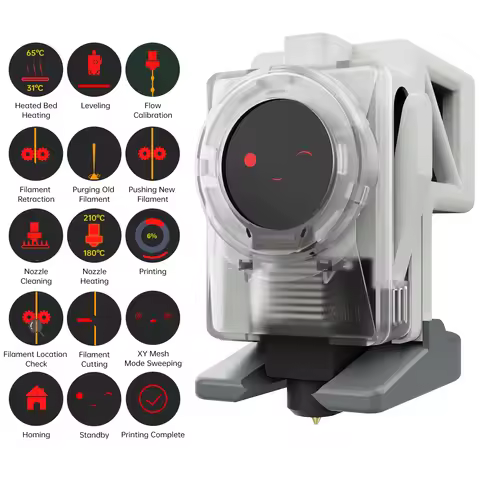 BIGTREETECH Panda KNOMI Screen Customize UI OTA Firmware Display for 3D Printers Bambu Lab P1 X1 A1 