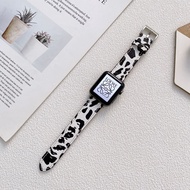 [HOT JUXXKWIHGWH 514] สายหนังแท้สำหรับ Apple Watch Band 45มม. 41มม. 44มม. 42มม. 40มม. 38มม. Correa IWatch Series 7 6 5 4อุปกรณ์เสริมสร้อยข้อมือ
