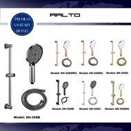 AALTO |  Chrome/Gun Metal/Matte Black/Rose Gold/Matte Rose Gold/Gold Hand Shower Set SH308