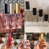Perfume bottles (SET 10SP), square bottles 3ml 5ml 10ml 15ml 30ml glass perfume bottles