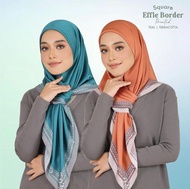 TUDUNG BAWAL PLAIN BORDER ARIANI