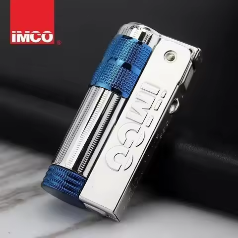 IMCO 2026 Retro Vintage Lamp Oil Lighter with Austrian Grinding Wheel Windproof Cigarette Lighter Me