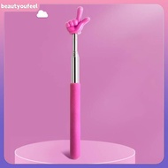 [Beautyoufeel] Retractable Teacher Pointer Finger Design StainlessSteel Telescopic School Teaching P