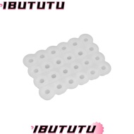 IBUTUTU Scented Wax Mold, 24 Cavity  Texture Wax Melt Mold, Premium Reusable Flexible Handmade Candl