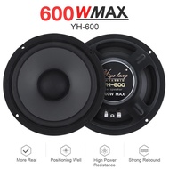 ♟1 Piece 6.5 Inch Car Speakers 600W 2-Way Vehicle Door Subwoofer Car Audio Music Stereo Full Ran m☇