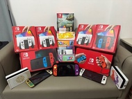 全網我最高價回收任天堂switch oled大電細電 lite同game