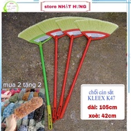 [ tặng 2 chổi quét bụi] Combo 2 Chổi Quét Nhà Cán Thép Sơn Tĩnh Điện Hàng Xuất Khẩu Kleex K47 Cao Cấ