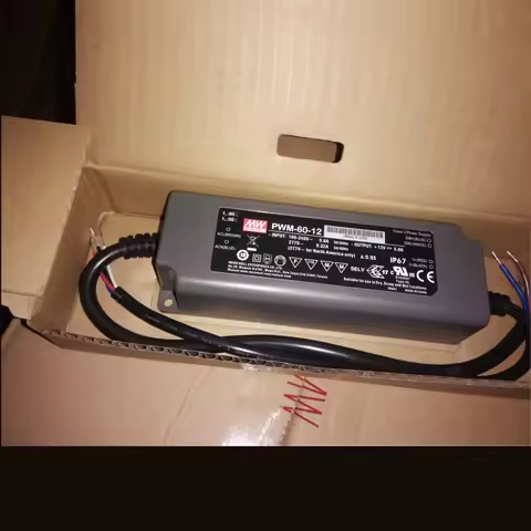 MEAN WELL switching power supply PWM-60 PWM-60-12 PWM-60-24 PWM-60-36 60W PWM output IP67 waterproof
