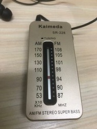 Kaimeda SR-228 AM/FM 立體聲收音機