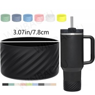 7.8cm/3.07inches tumbler boot Silicone Boot Sleeve for Stanley Quencher 40oz 30oz Tumbler with Handl