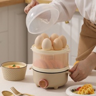 Xiaonan Cat Multi-Layer Egg Steamer Omelette Egg Cooker Mini Small Steamer Multi-Functional Household Steamed Buns Break