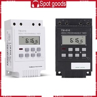 WIN TM616W-4 Digital Electronic Timer 220V 30A Weekly Programmable Relay Controller