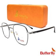 แว่นตา Fashion รุ่น Butterfly 6856 กรอบแว่นตา สำหรับตัดเลนส์ กรอบเต็ม แว่นแฟชั่น ชาย หญิง ทรงสปอร์ต
