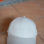 topi golf pria titleist original white polos