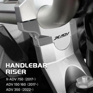 Handlebar Riser Heightening Clamp Mount For Honda XADV750 XADV X-ADV 750 ADV 160 150 350 ADV160 ADV150 ADV350 Accessories