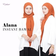 Alana Instant Bawal Plain [bawal chiffon with inner]