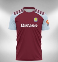 Jersey Aston Villa Home Away Third 2024 2025 Full Printing