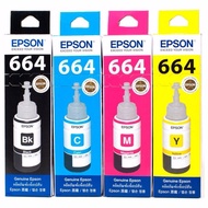 Epson Ink 664 Cyan/MAGENTA/ YELLOWcartridge EPSON 70 ml  Epson T664200 ของแท้ประกันศูนย์ 100%