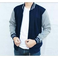 ZIPPER VARSITY BASEBALL JACKET MEN'SPOLOS LATESTWanita MEN'S ZIPPER BASEBALL JACKET