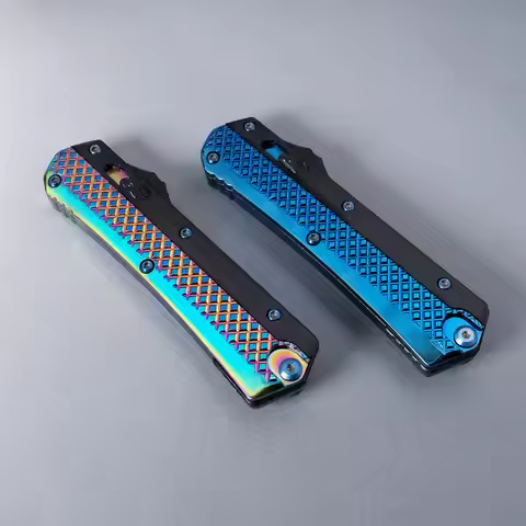 Glykon Micro OTF Tech Knife - Ideal for Outdoor Camping and Hunting