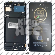 OG SUPER LCD TOUCHSCREEN + FRAME SAMSUNG GALAXY A71 2020 / A715 BLACK OG SUPER
