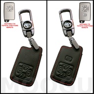 Toyota Vellfire / Alphard / Estima Keyless Remote Car Key Leather Protection Key Cover Accessories