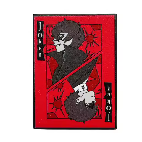 Persona-5 Game Character Enamel Pin Joker Ren Amamiya Personality Mask Lapel Brooch Card Badge Acces