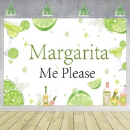 Margarita Me Please Backdrop, 5x7ft Cocktail Photography Background for Margs and Matrimony Bachelor
