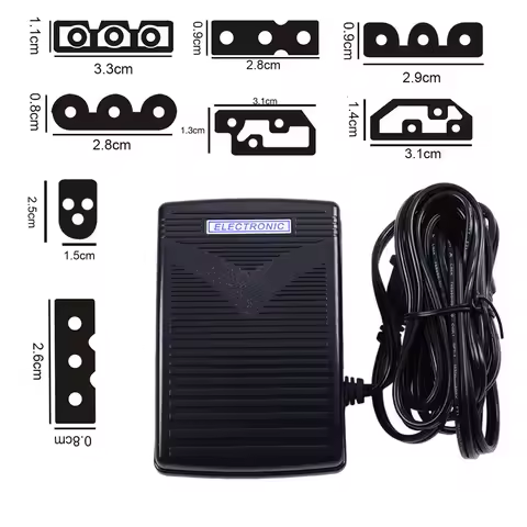 Inne Sewing Machine Foot Control Pedal Cord 033770217 644D 734D Connector Singer 4411 4423 Heavy Dut