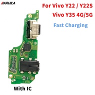 Charging Port For Vivo Y22 Y22S Y35 4G 5G USB Charger Port Charging Board Flex Cable