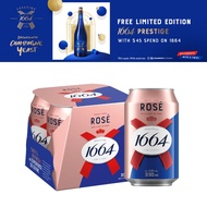 Kronenbourg 1664 Rosé Wheat Beer 320ml 4s Can
