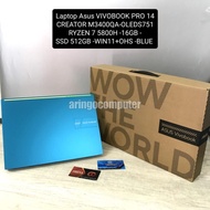 Laptop Asus Vivobook Pro 14 Creator M3400Qa-Oleds751 Ryzen 7 5800H