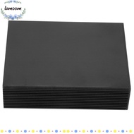 LAMOO Electronic Project , 27*82*100mm Black Printed Circuit Board Instrument Box, Electronic Box Al