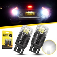 2Pcs AUXITO Canbus 7443 W21/5W T20 LED Bulbs 7440 W21W WY21W LED No Error DRL Reverse Parking Lamps 