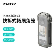 TILTA Iron Head Rabbit Cage Insta360 X3 Full Cage Sports Camera Protective Case Cycling Selfie Metal