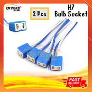 H7 Bulb Socket 2 Pin Bulb Holder Soket Mentol - 2 PCS