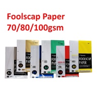 Uni Paper Foolscap Paper A4 Broad/Narrow Line 70/80/100gsm Exam Sheet Kertas Kajang