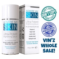Admire my skin Ultra Potent Brightening Serum For Dark Spots & Uneven Skin Tone 30ml.