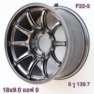 ล้อแม็กใหม่ - TC105X - ขอบ18 - 3สี - ( 18 x 6รู139 ) หน้ากว้าง 9.0 x 9.0 - ET0/0 - งานYUSTA - ส่งฟรี