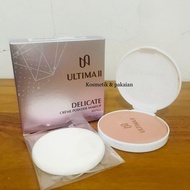 Refill Ultima II bedak padat basah delicate creme powder makeup Original 100%