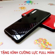 [TẶNG CƯỜNG LỰC] Ốp lưng Samsung Galaxy A7 2018 - A750 lưng kính - Chống sốc