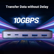 UGREEN 10Gbps USB C Switch USB C 3.2 Switcher for PC Keyboard, Mouse, Printer and Scanner 2 PCs Shar