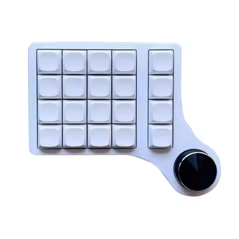 Hotswap BLE 2.4G 3-mode 21 Keys Knob Mini Supplementary Function Gaming Mechanical Keyboard QMK VIAL